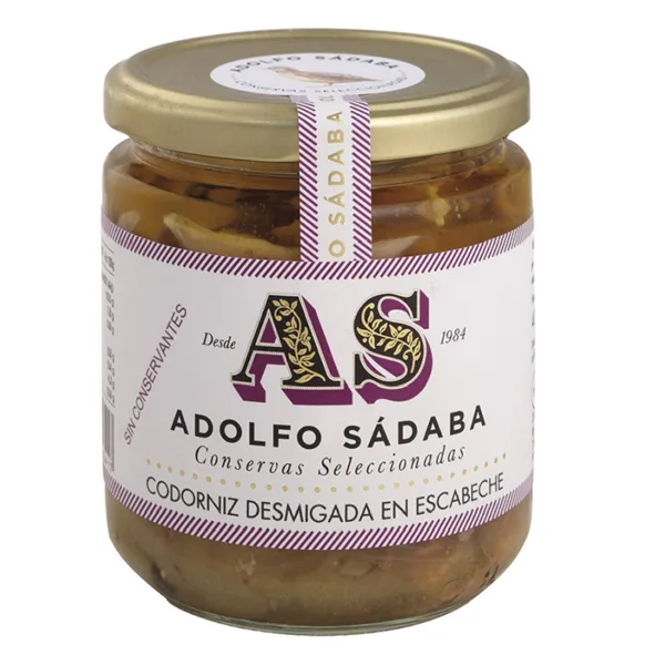 Codorniz Desmigada En Escabeche